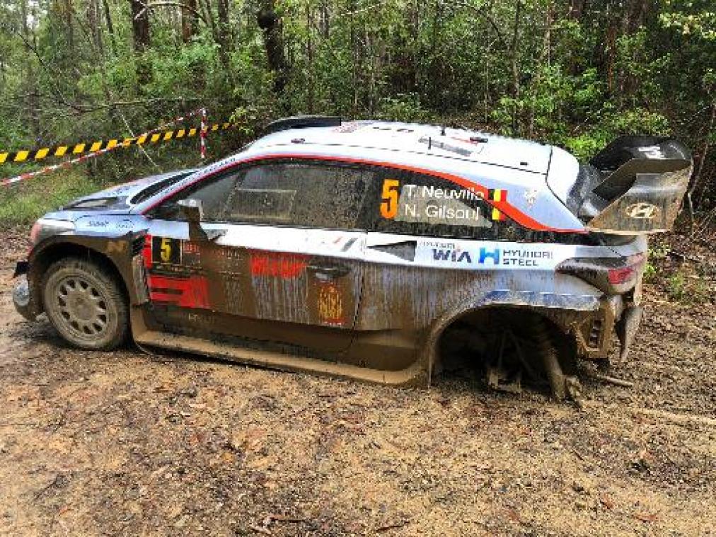 WK Rally 2018 - Rally van Australië - Thierry Neuville moet opgeven
