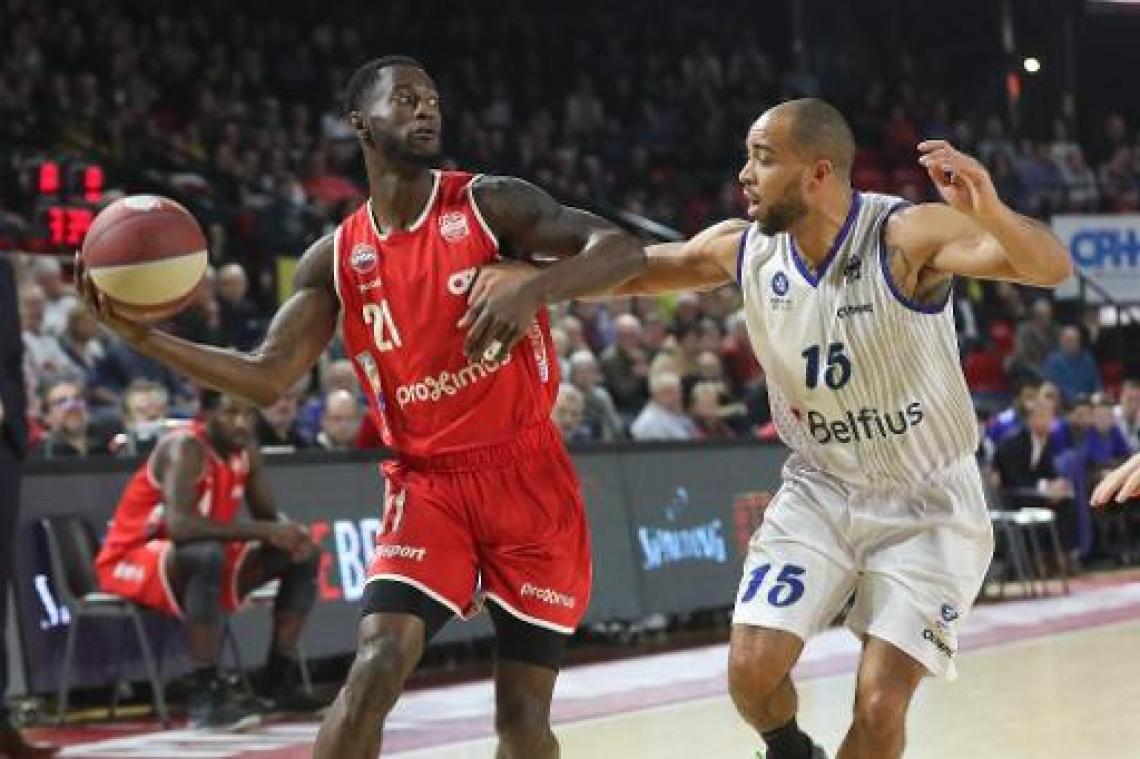 EuroMillions Basket League - Charleroi vernedert Bergen, Oostende te sterk voor Luik
