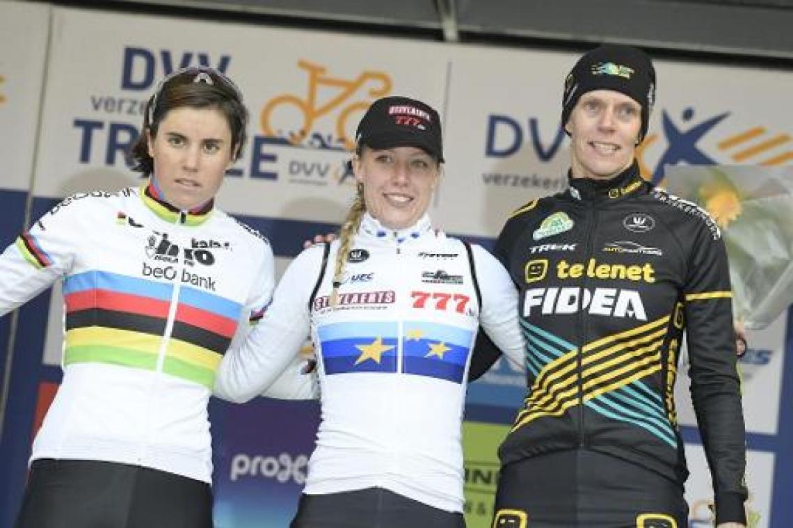 Annemarie Worst wint snelle Flandriencross