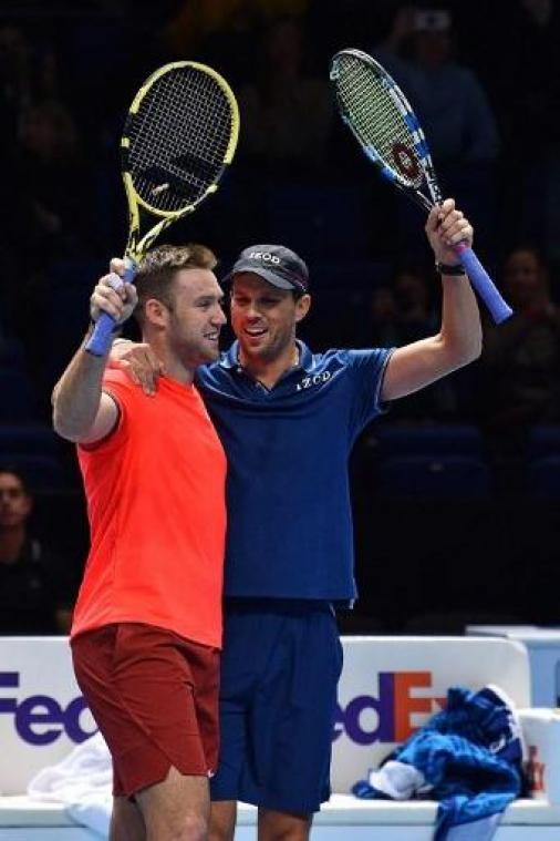 ATP Finals - Mike Bryan en Jack Sock winnen dubbelfinale