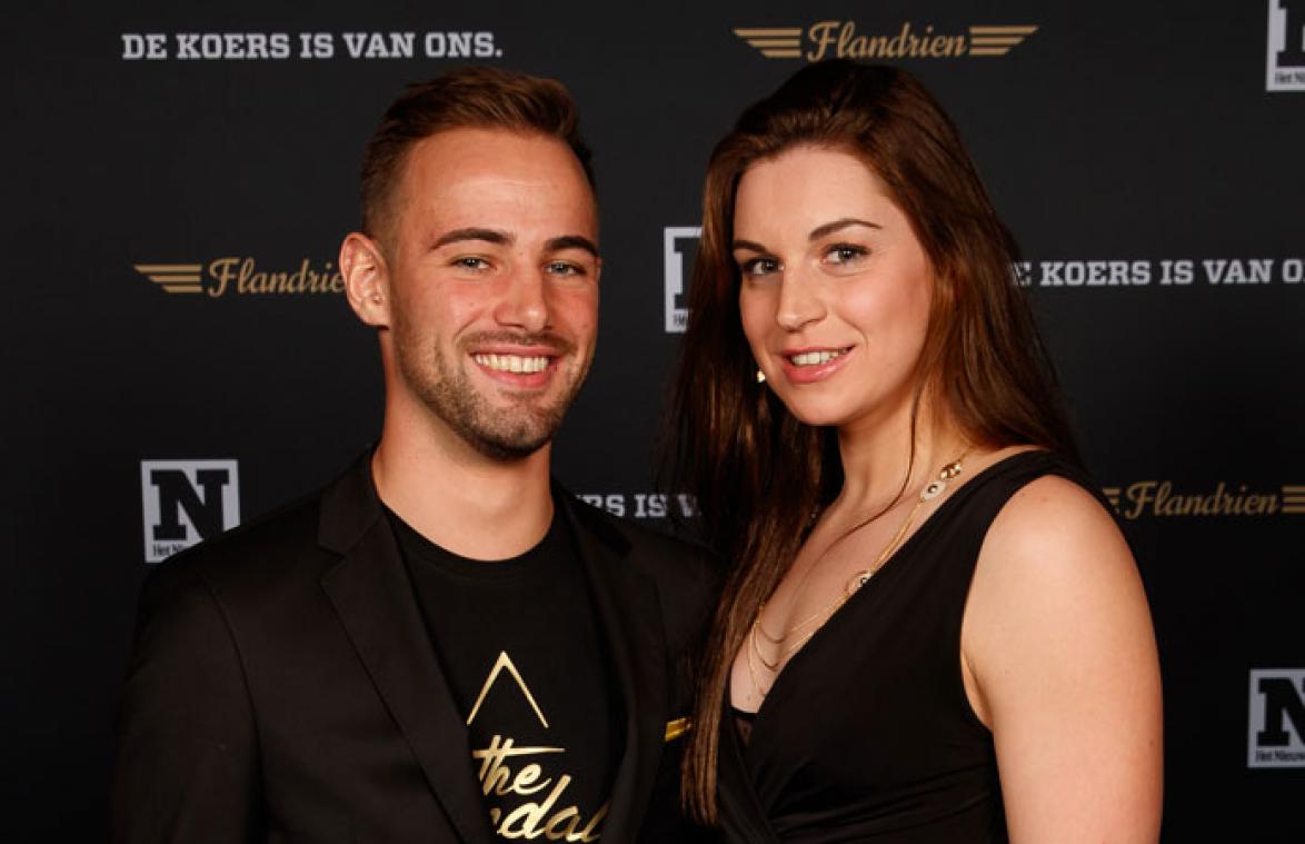 Fanny Lecluyse deelt intieme foto met Victor Campenaerts
