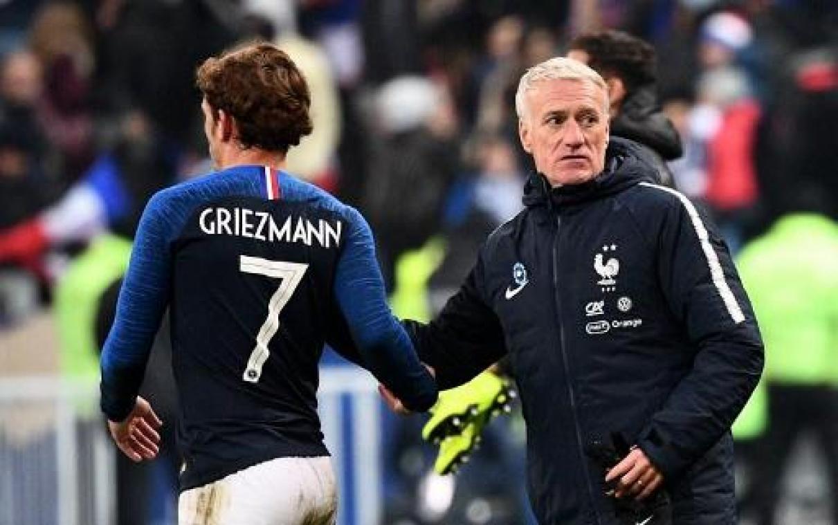 Vriendschappelijke voetbalinterlands - Frankrijk wint van Uruguay, Italië klopt VS in extremis in Genk