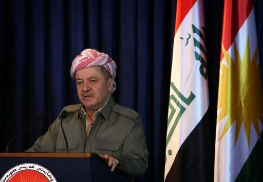 Koerdische leider Barzani voor het eerst in meer dan 2 jaar ontvangen in Bagdad