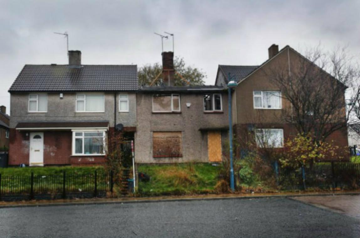 Huis in Engeland staat te koop voor... 1 pond