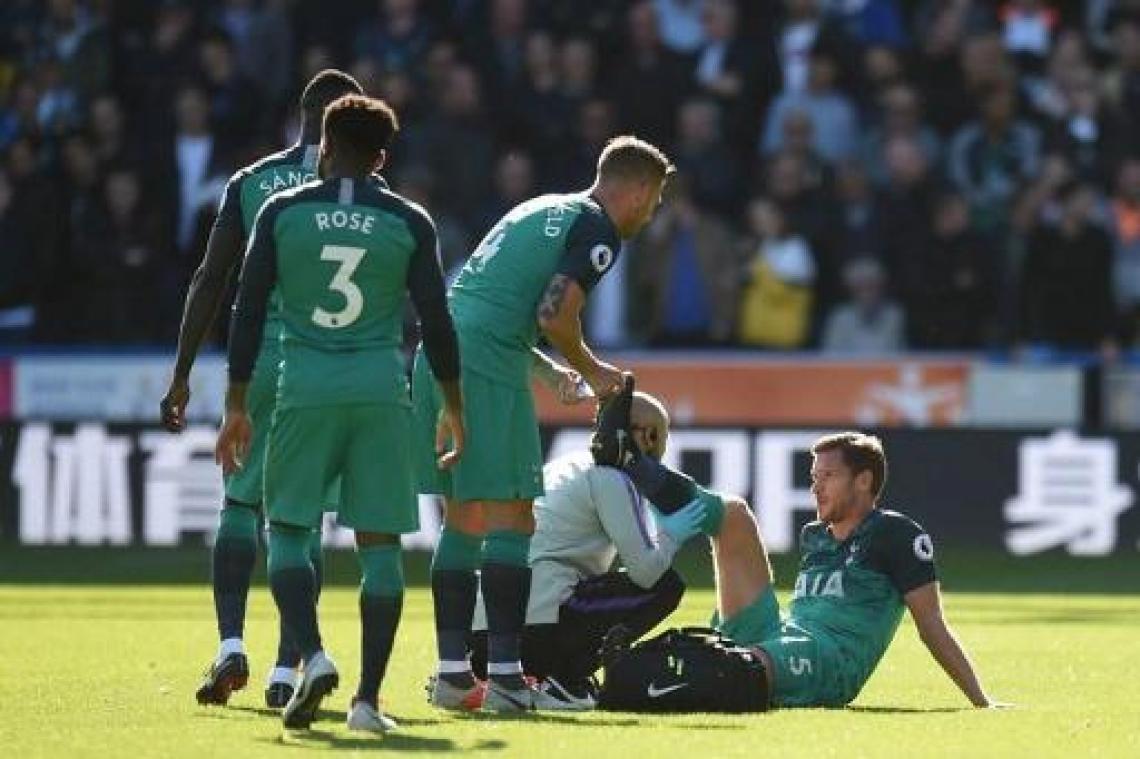 Jan Vertonghen viert terugkeer op training bij Tottenham