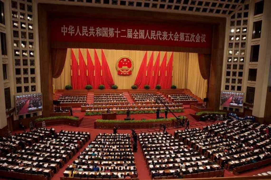Chinees Volkscongres sluit de deuren