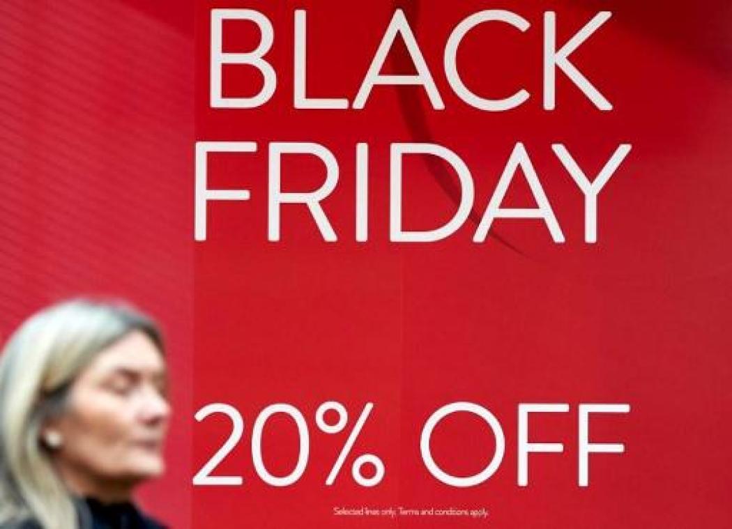 Twaalf procent meer elektronische betalingen op Black Friday