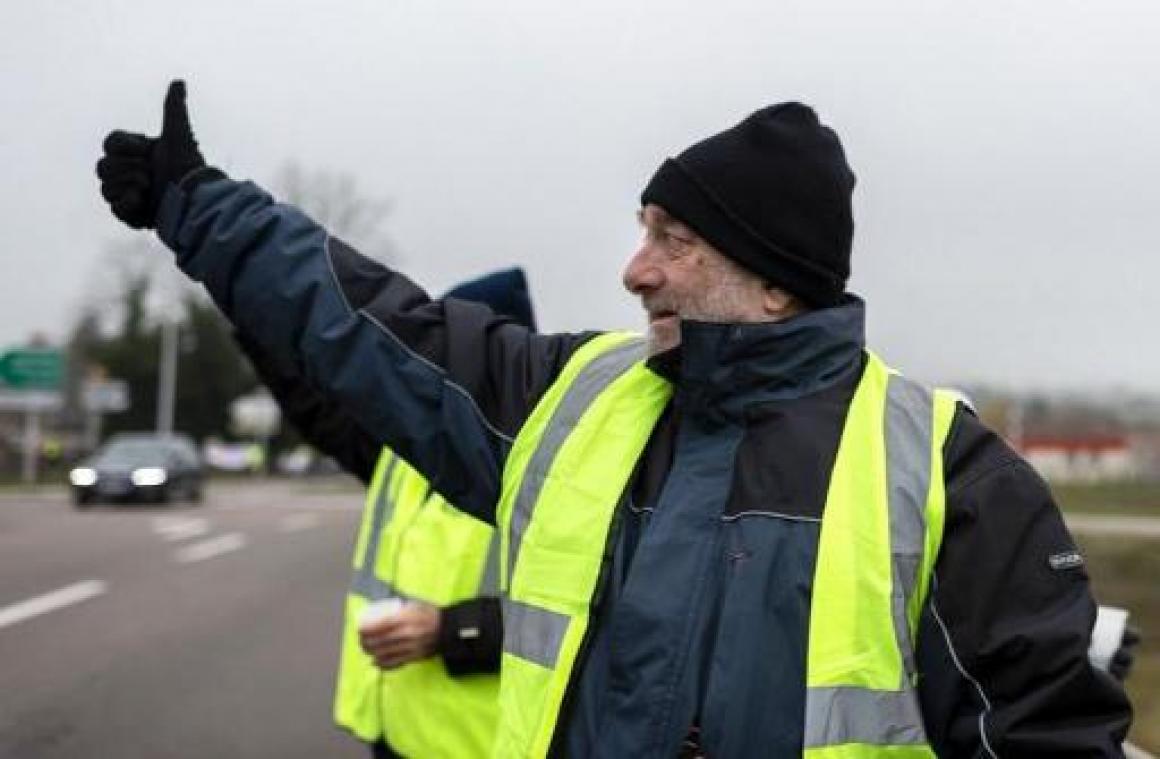 Brandstofprotest - Filterblokkades in Luxemburg, Namen en Henegouwen