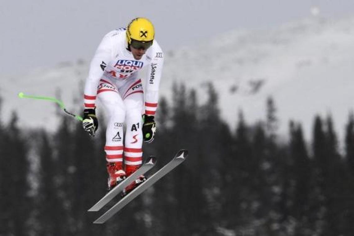 WB alpijnse ski (m) - Oostenrijker Max Franz wint eerste afdaling van het seizoen
