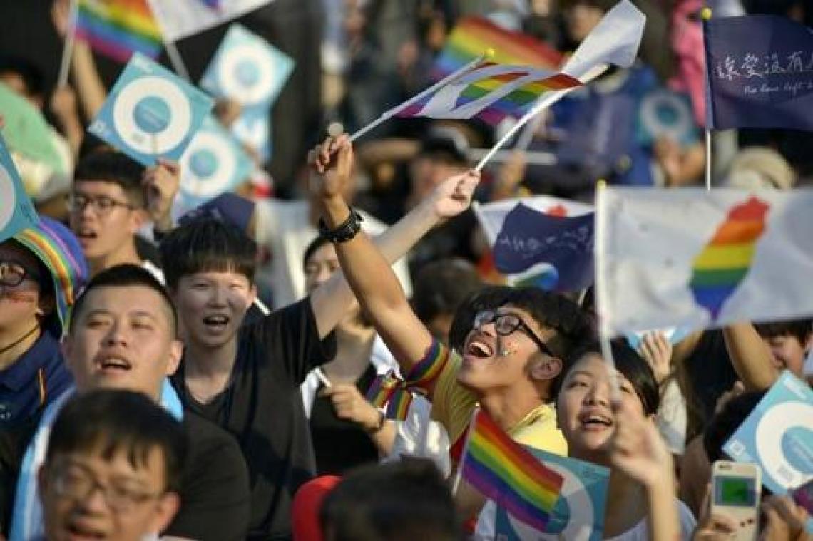 Meerderheid van Taiwanezen stemt tegen homohuwelijk