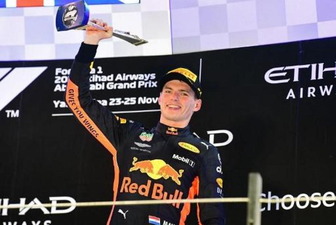 F1 - GP van Abu Dhabi - Max Verstappen: "Ga alleen naar FIA-gala als dat mijn taakstraf is"