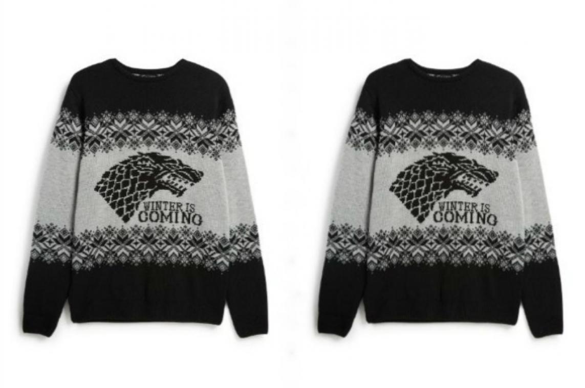 Primark verkoopt 'Game of Thrones'-kersttrui