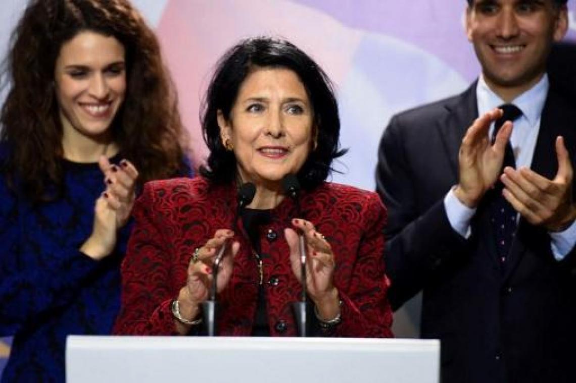 Georgië krijgt eerste vrouwelijke president