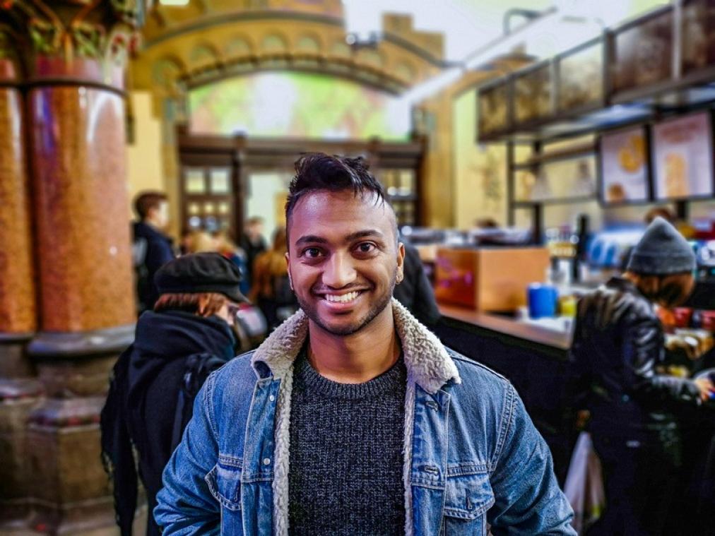 Pendelaar Santosh: "Mijn tolerantie voor pikant eten is genetisch bepaald