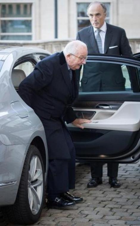 Koning Albert II niet opgeroepen zich te melden in ziekenhuis