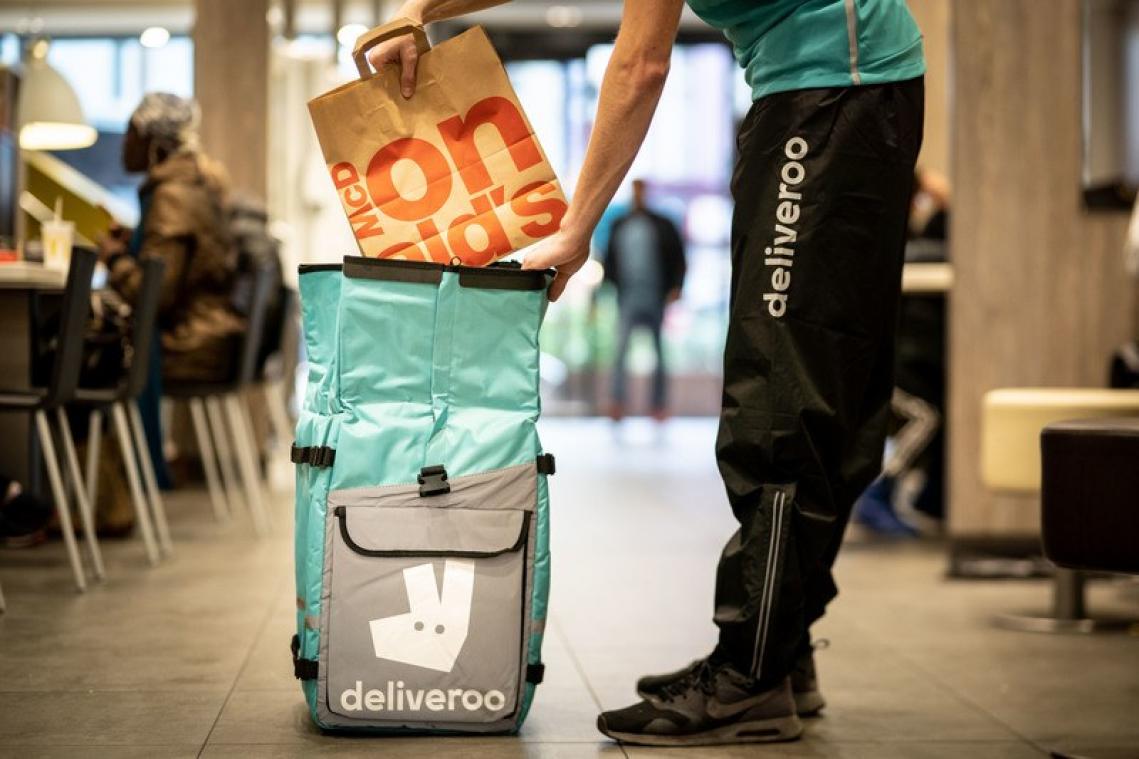 Deliveroo levert nu ook hamburgers van McDonald's