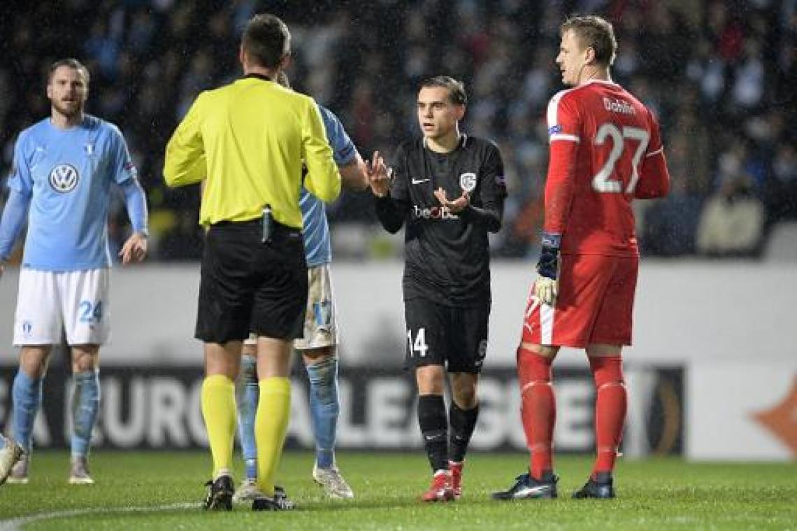 Europa League - KRC Genk geeft voorsprong uit handen in Malmö