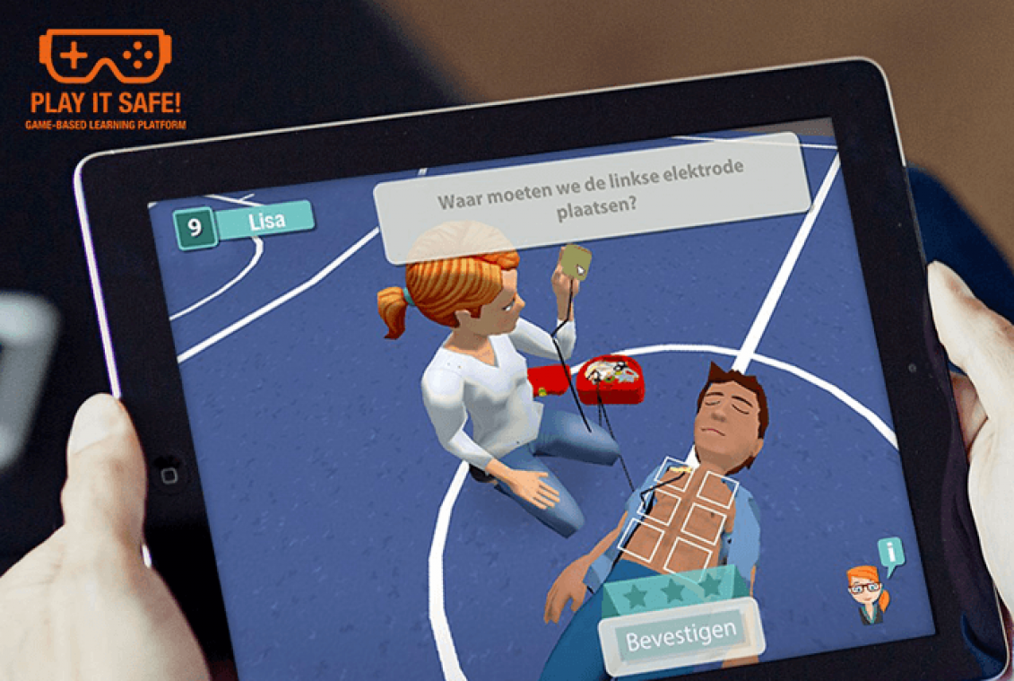 Zoom-in: Levens redden met games