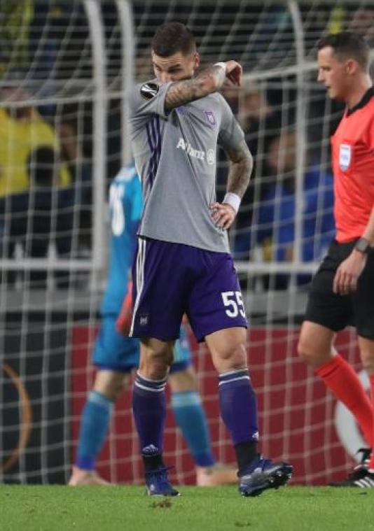 Anderlecht legt Vranjes boete op