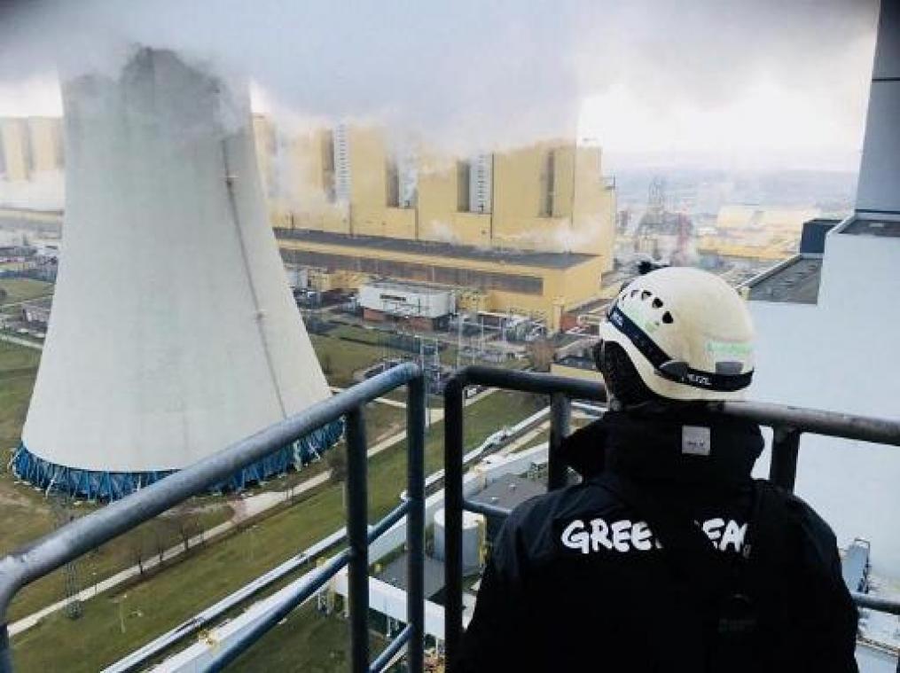 Drie Belgische Greenpeace-militanten opgepakt in Slovakije