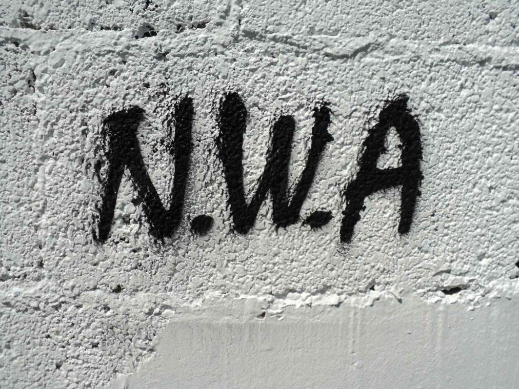 Lied van NWA tijdens politieactie levert dj een boete op