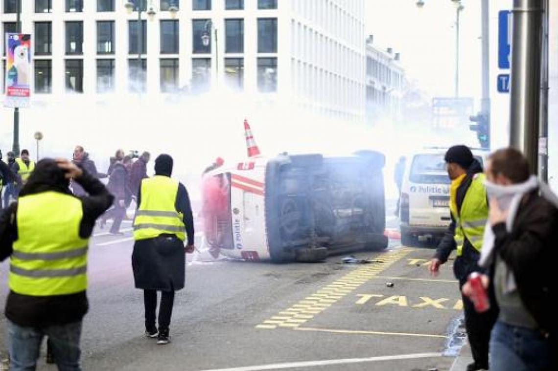 Vergadering Brusselse politie over gepland protest