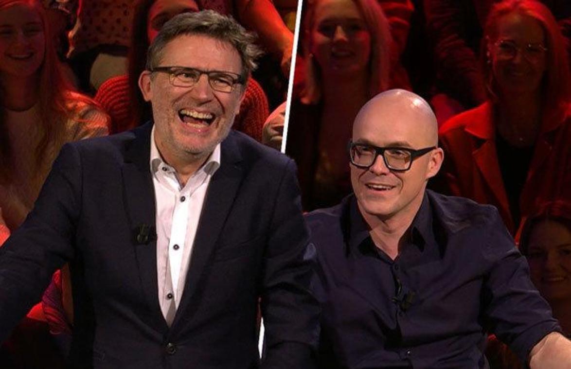 VIDEO. Philippe Geubels steekt draak met Erik Van Looy