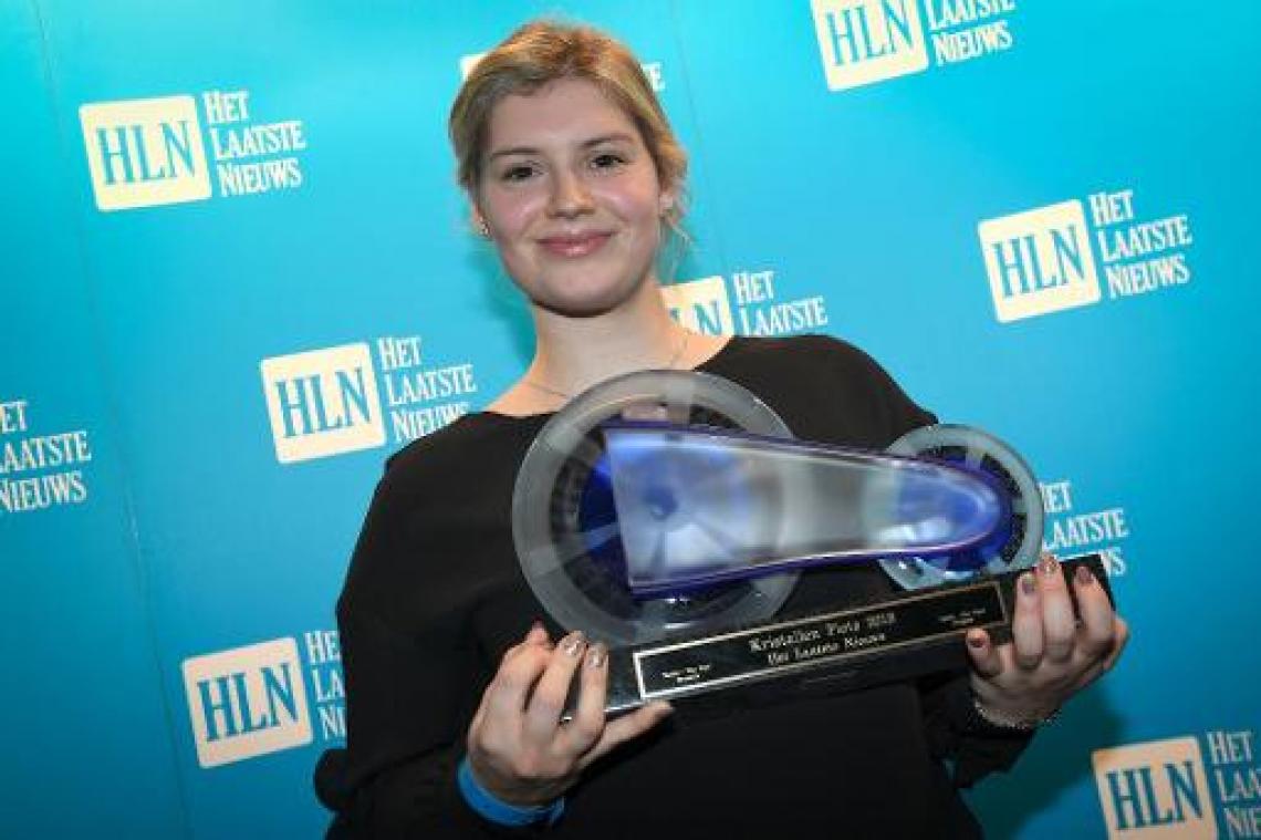 Kristallen Fiets - Ook voor Nicky Degrendele komt trofee als een verrassing