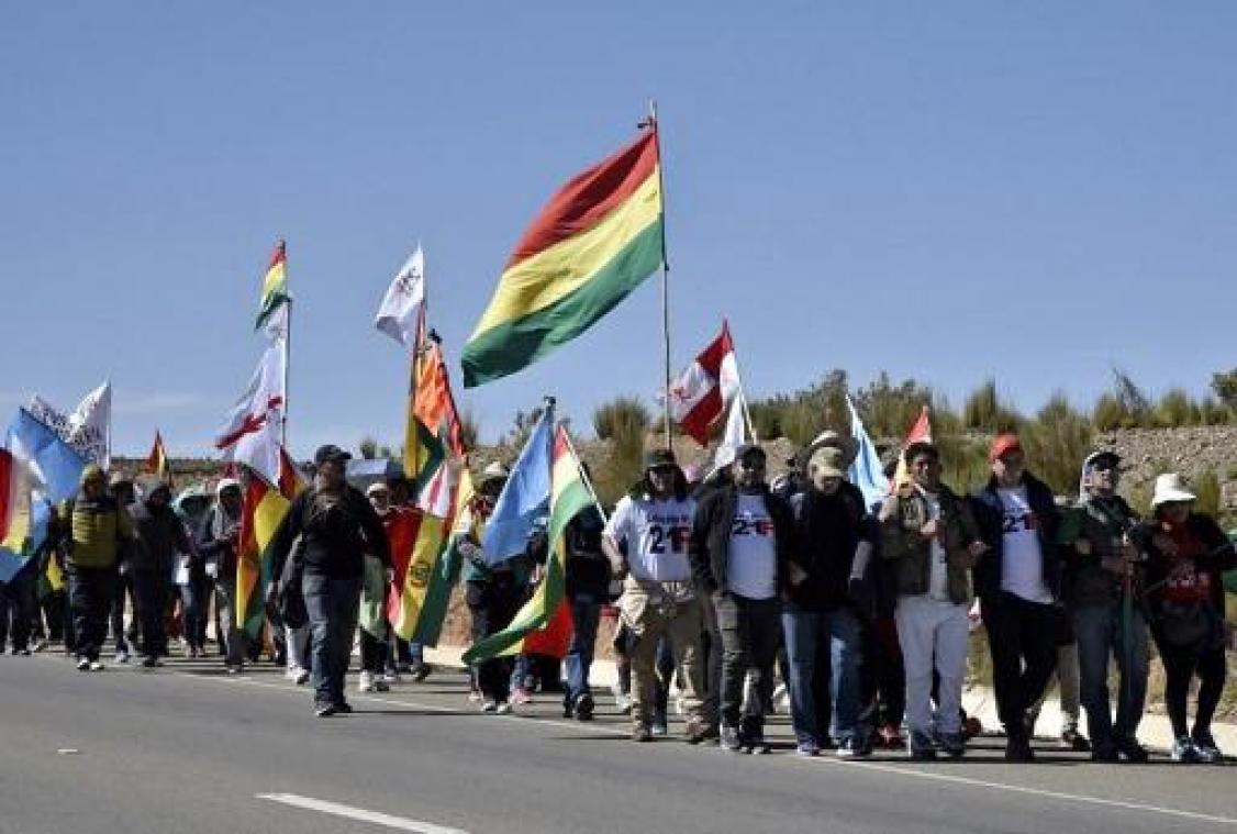 Protesten tegen nieuwe kandidatuur van Boliviaanse president Evo Morales