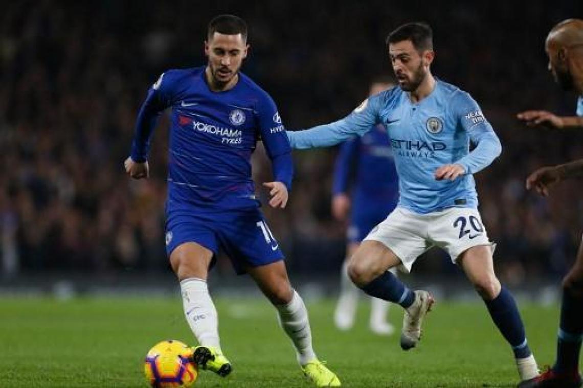 Belgen in het buitenland - Hazard en Chelsea smeren Man City eerste competitienederlaag aan