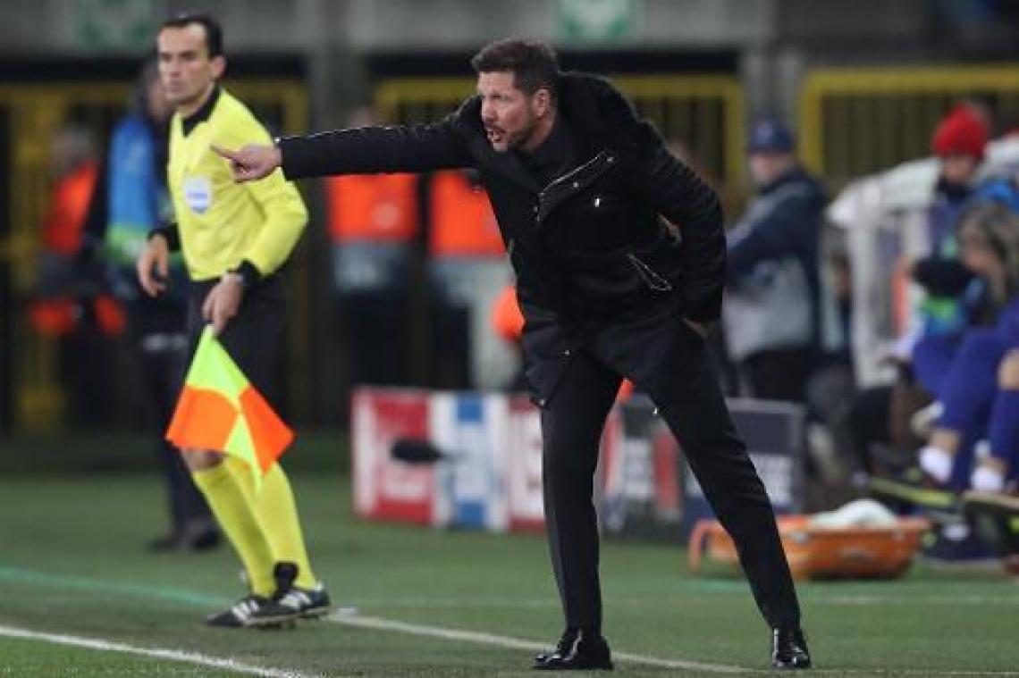 Champions League - Diego Simeone zag dat zijn team scherpte voor doel ontbeerde