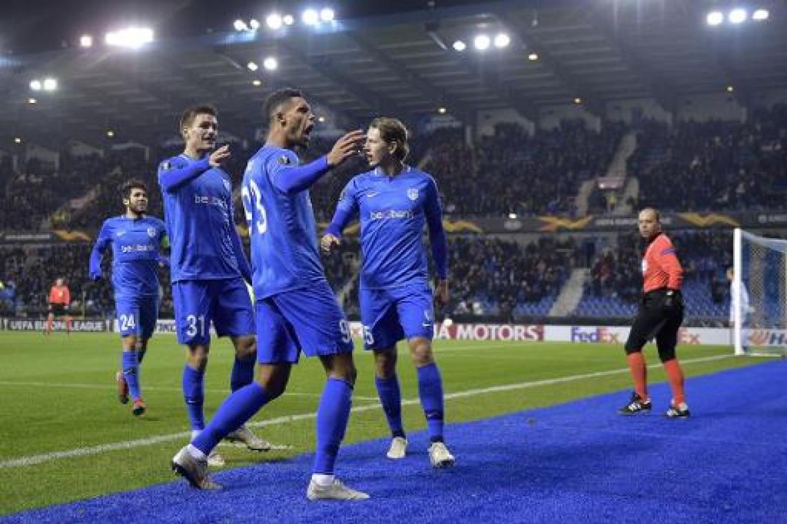 Racing Genk walst over Sarpsborg en mag als groepswinnaar naar zestiende finales