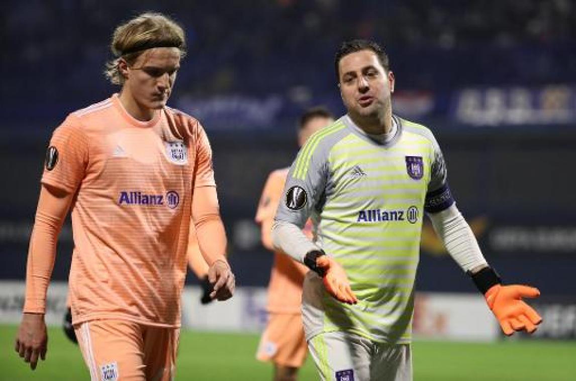 Europa League - Anderlecht verlaat Europa zonder overwinning, maar verliest ook niet in Zagreb
