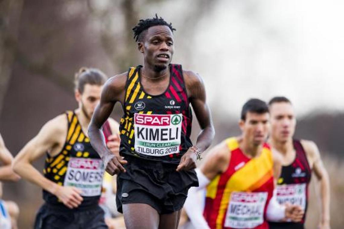 Isaac Kimeli voert Europese ploeg aan in prestigieuze Great XCountry