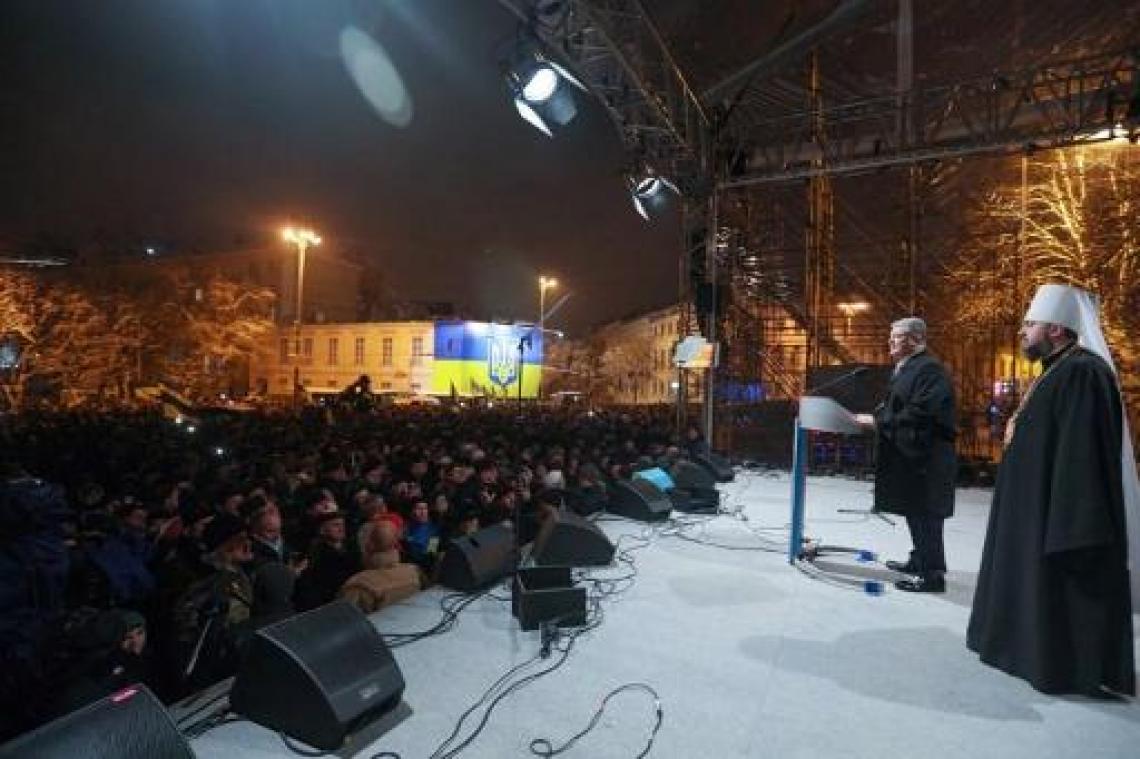Oekraïense orthodoxe Kerk rukt zich los van Rusland