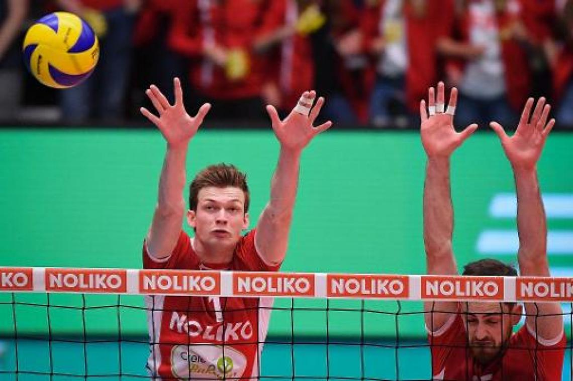 Champions League volley (m) - Maaseik stuurt Belchatow met 3-0 nederlaag huiswaarts