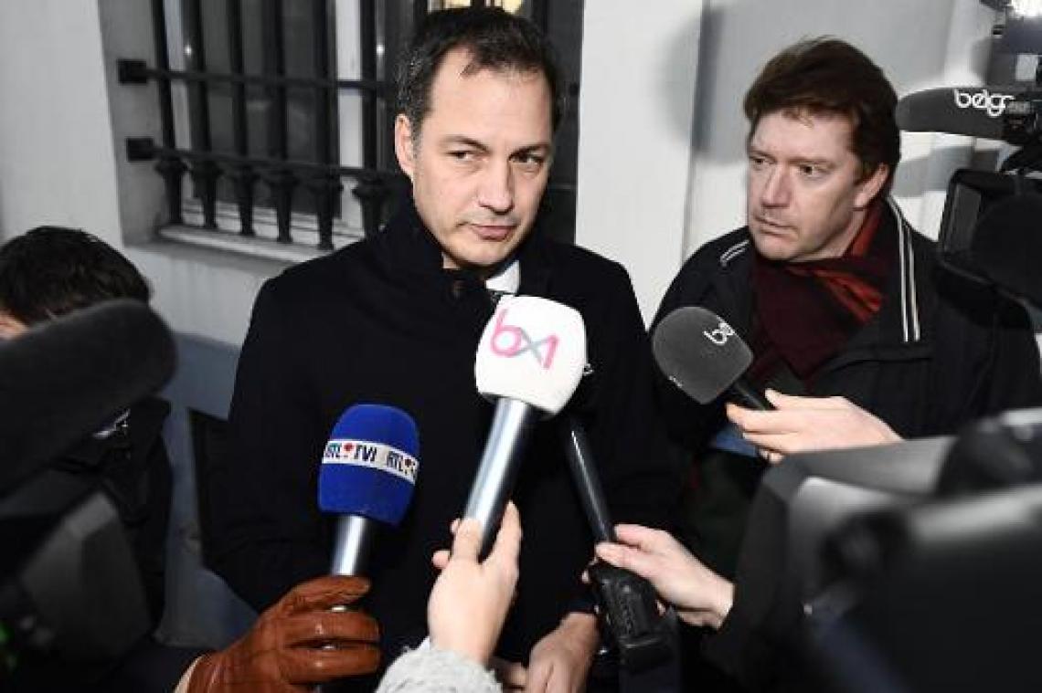 De Croo: "Ik ben niet van plan het land te splitsen."