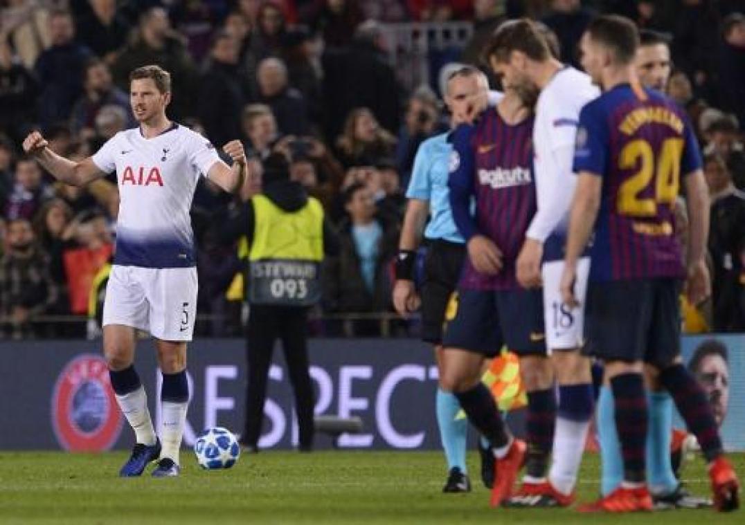 Tottenham Hotspur moet dit jaar niet meer op Jan Vertonghen rekenen
