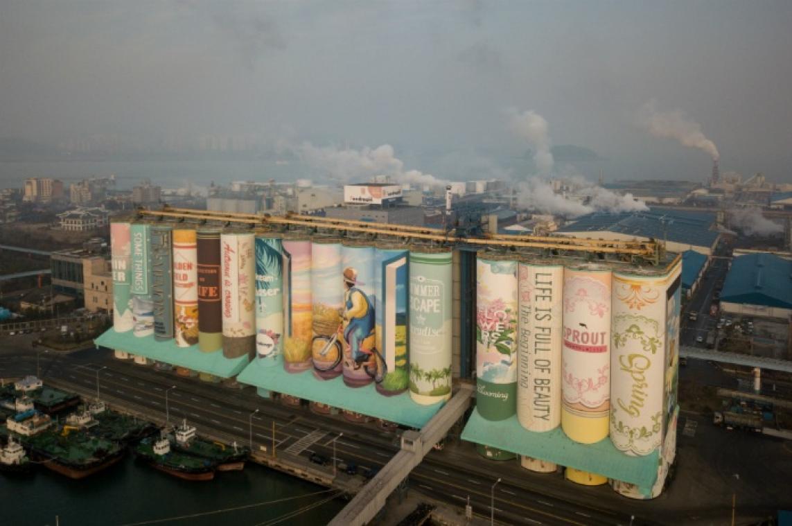 FOTO. Dit is de grootste muurschildering ter wereld
