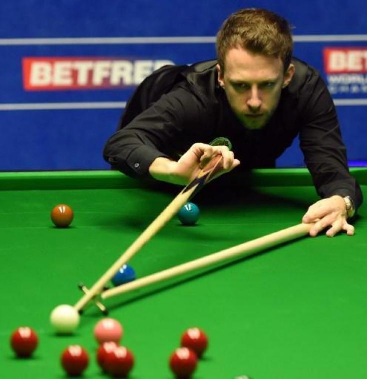 German Masters snooker - Judd Trump pot 147 weg