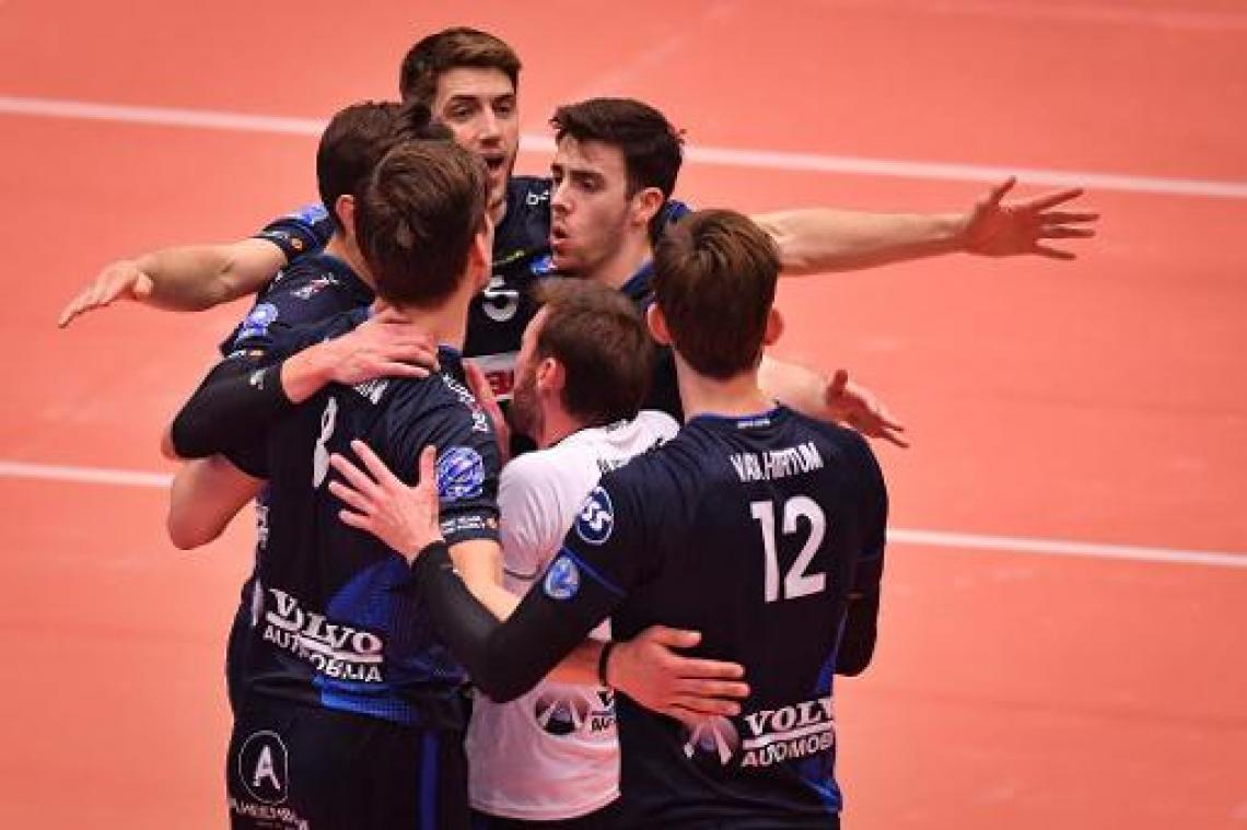 Beker van België volley (m) - Roeselare schakelt Maaseik uit en speelt finale tegen Aalst