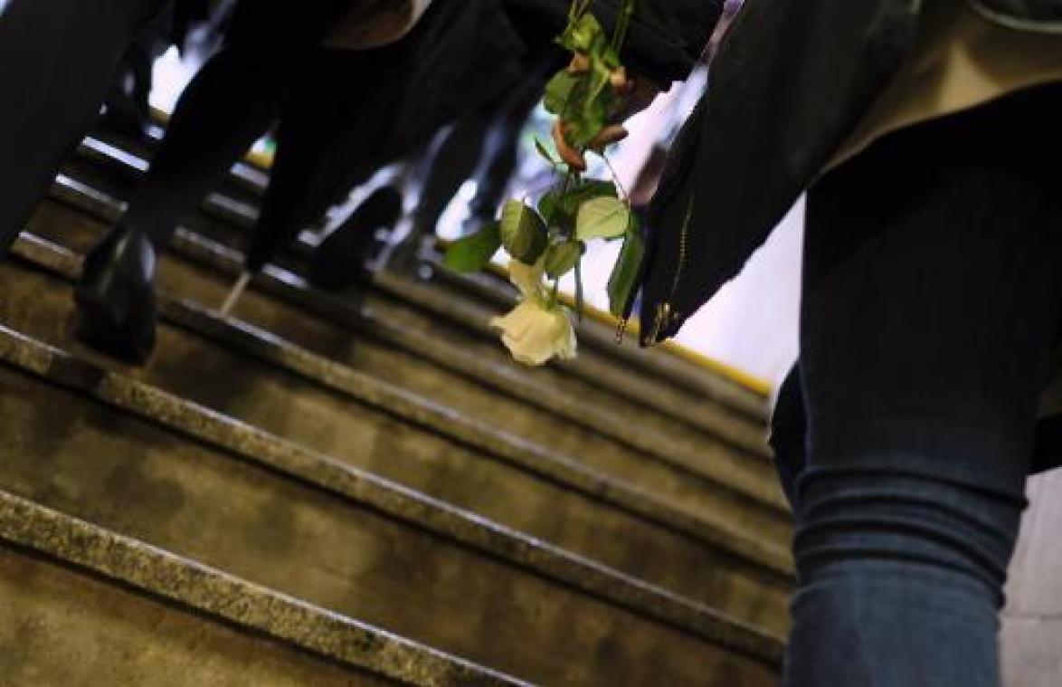 Namen van slachtoffers aanslag Maalbeek krijgen plek in metrostation