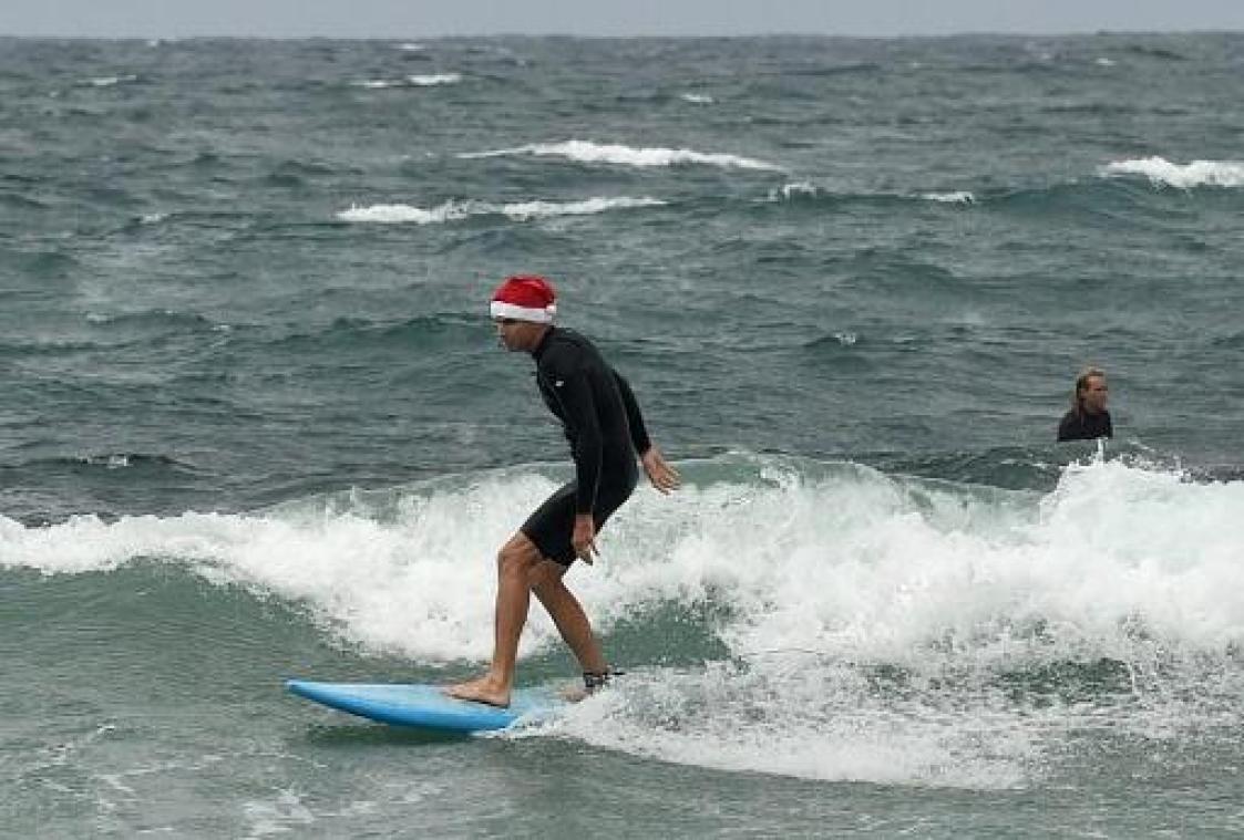 Recordtemperaturen voor Australiërs rond Kerstmis