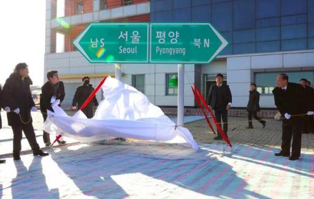 Noord- en Zuid-Korea starten toekomstig spoorwegproject