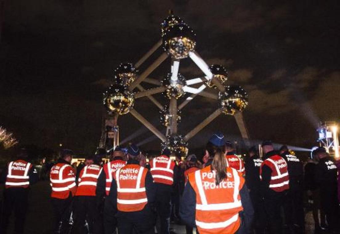 Atomium opnieuw decor voor Brussels vuurwerk op oudejaarsnacht