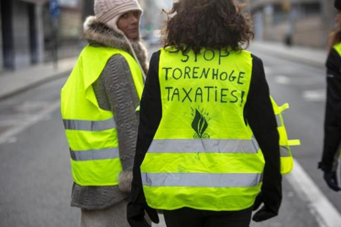 Gele hesjes op de bon voor vertragingsactie op N4