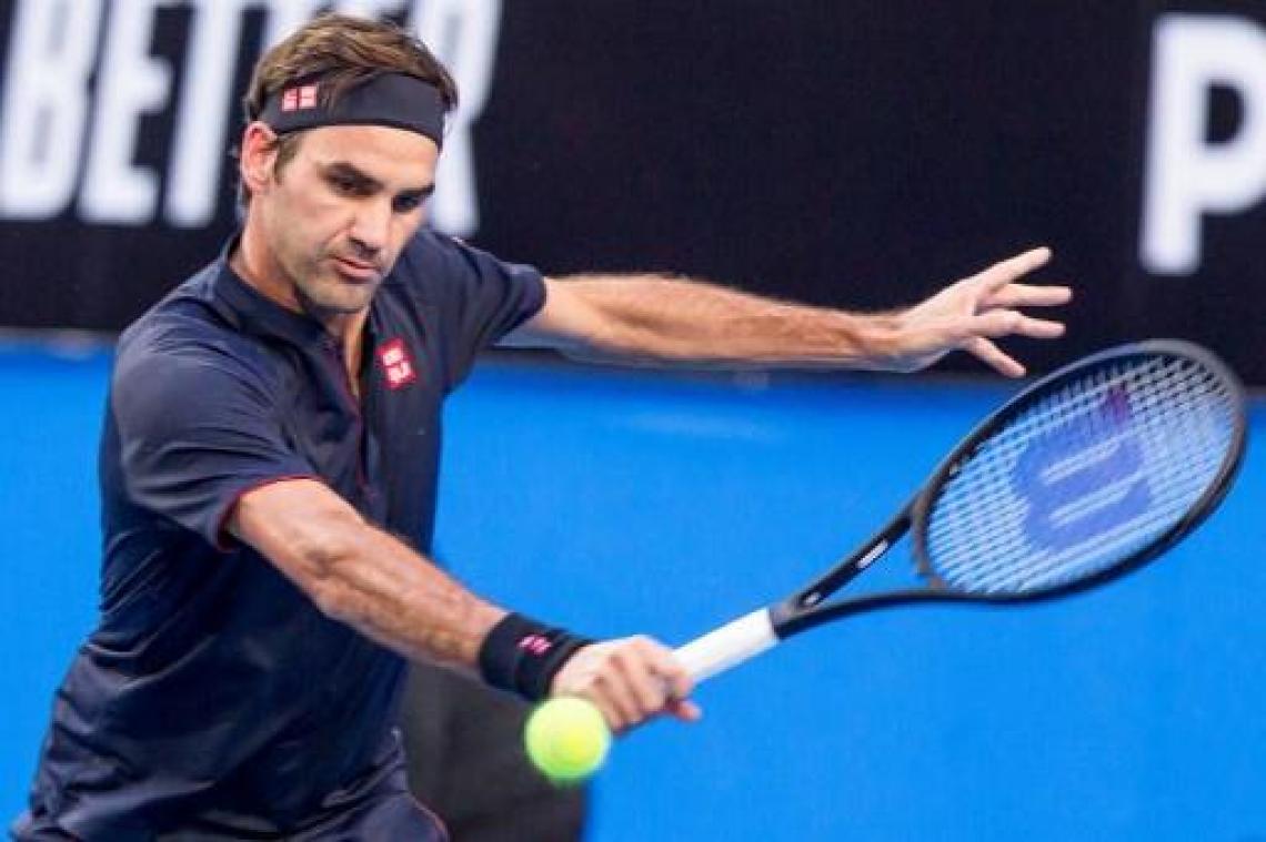 Roger Federer zet Zwitserland op weg naar zege in Hopman Cup