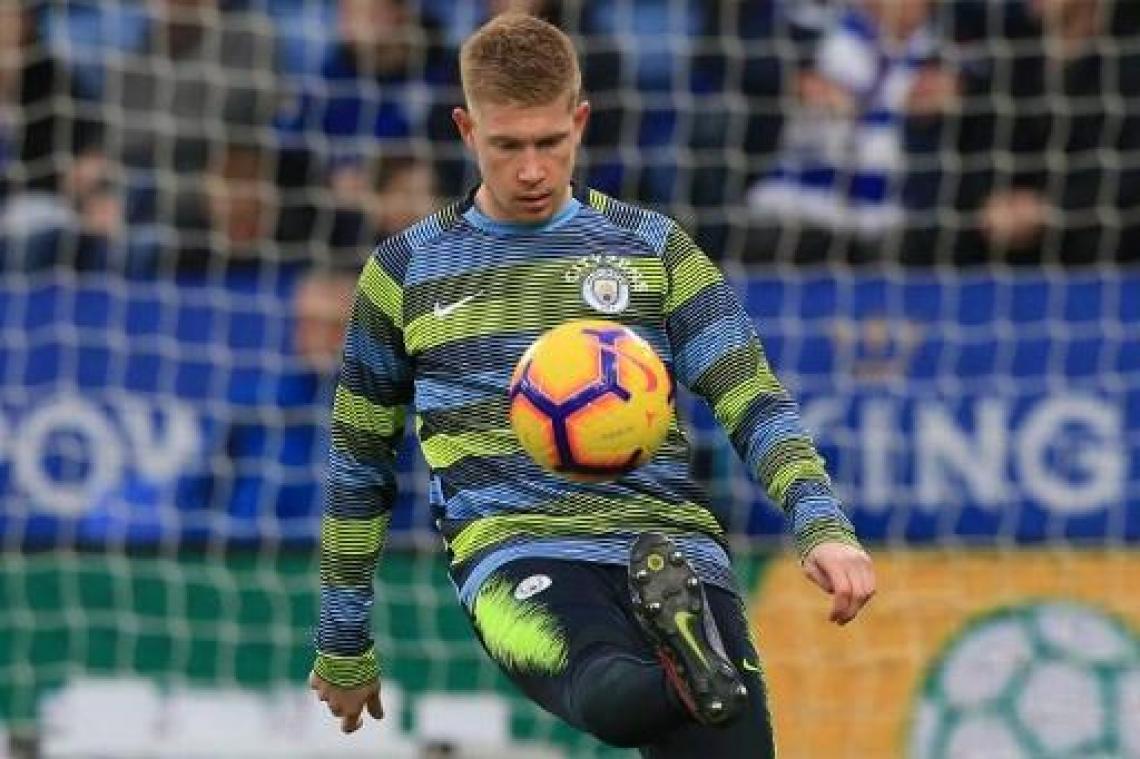 Belgen in het buitenland - Guardiola betwijfelt of De Bruyne fit raakt voor topper tegen Liverpool