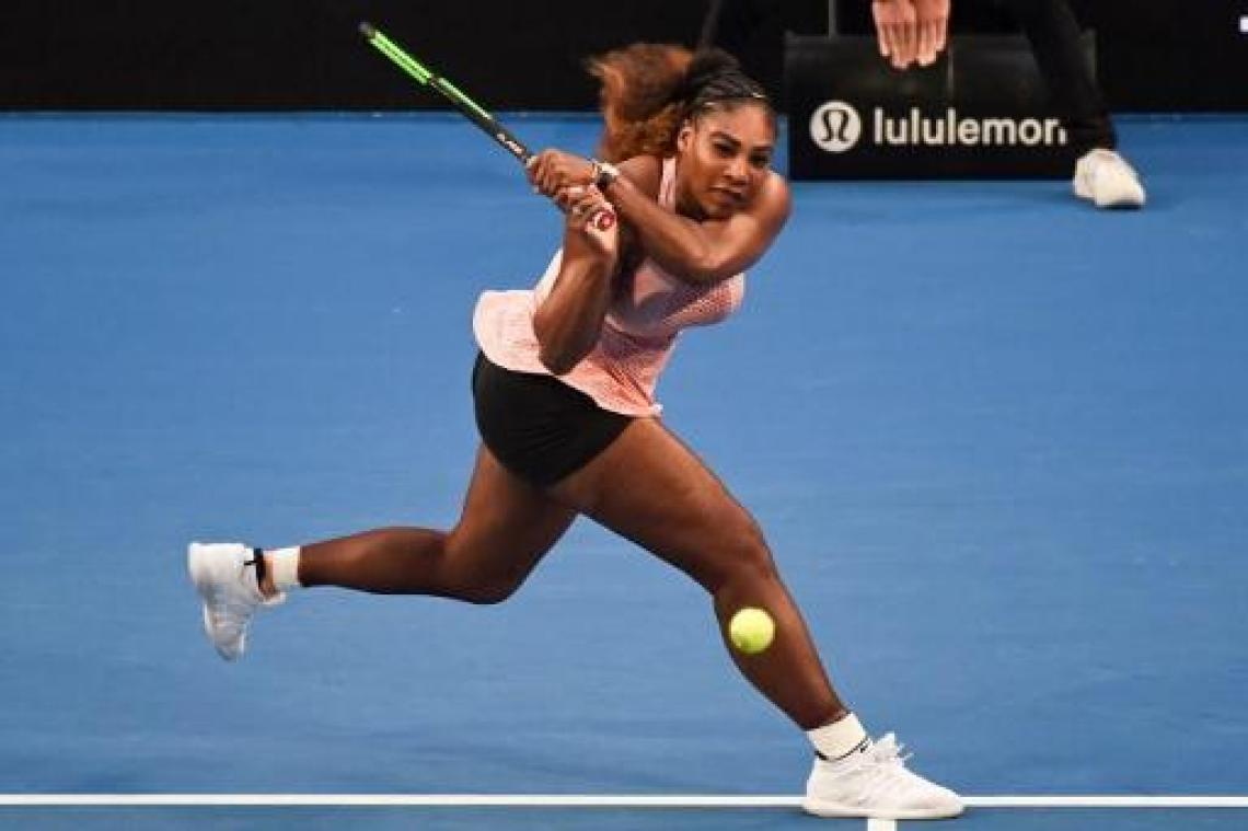 Serena Williams brengt VS langszij tegen Zwitserland in Hopman Cup