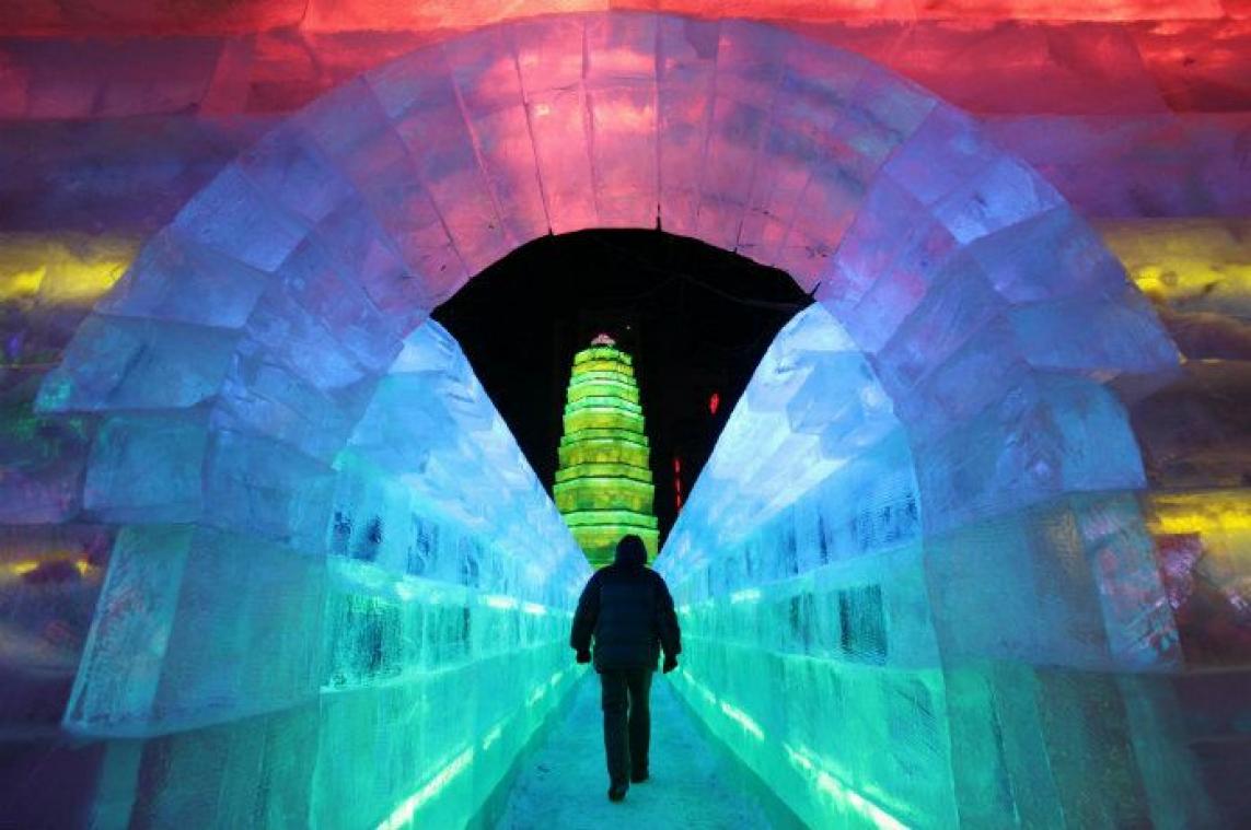 In China vind je het grootste ijsfestival ter wereld